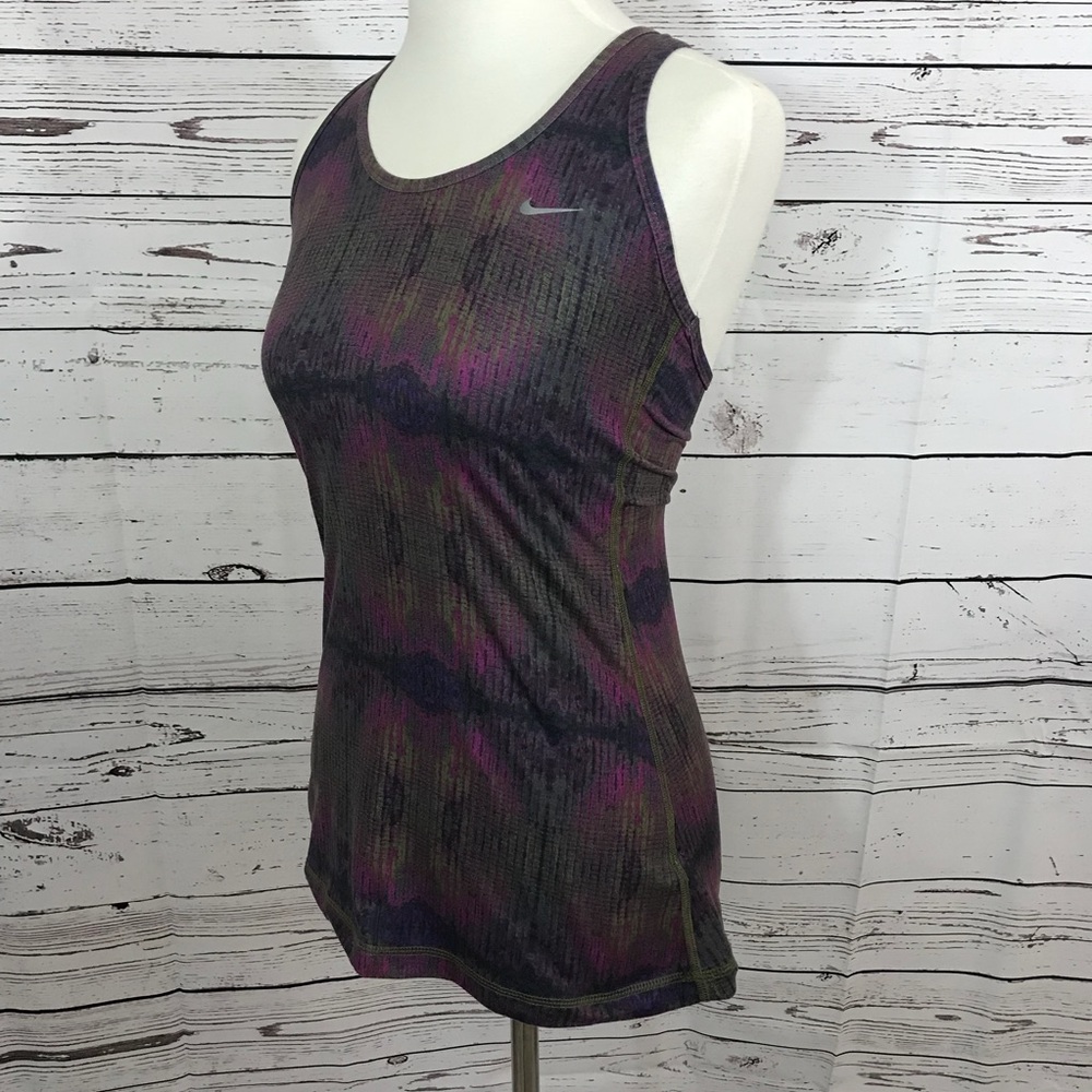 Nike Dry Fit Multicolor Racerback Tank - Picture 3 of 7